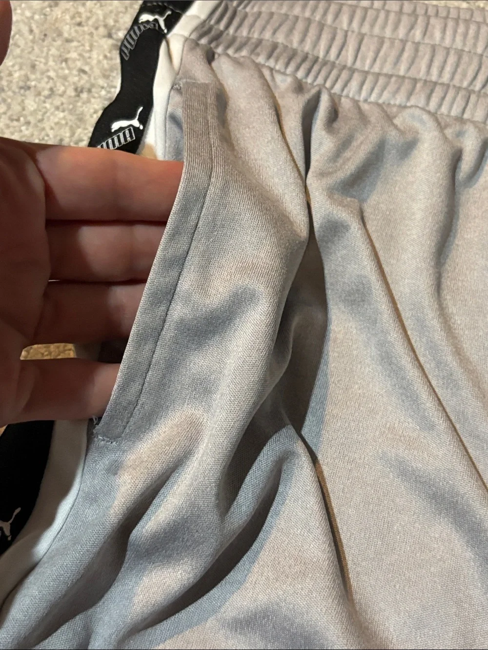 3/$15 - Puma Gray Athletic Shorts, sz YXL